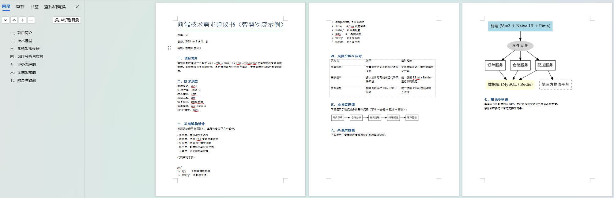 01-前端技术需求建议书